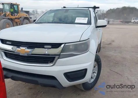 2018 Chevrolet Colorado Wt from USA, damaged, VIN 1GCHSBEA5J1328987